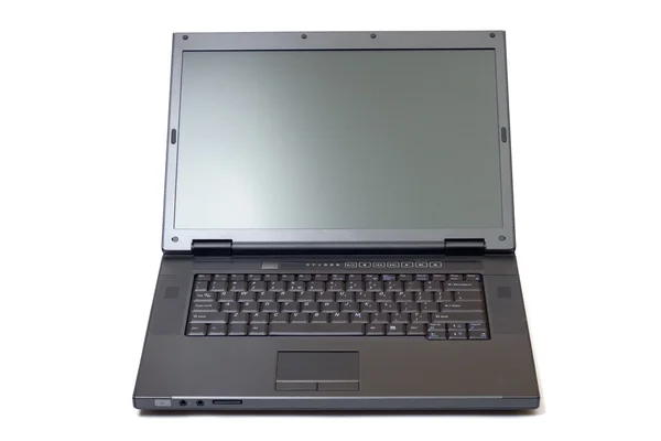 Pc laptop diisolasi pada warna putih. — Stok Foto