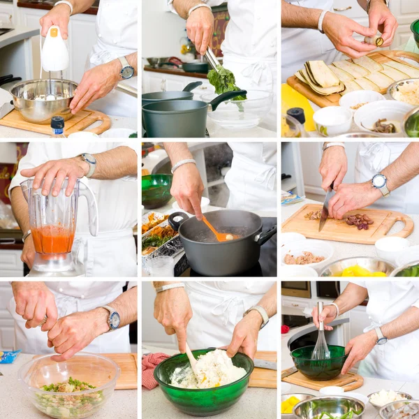 Cocinar Chef — Foto de Stock