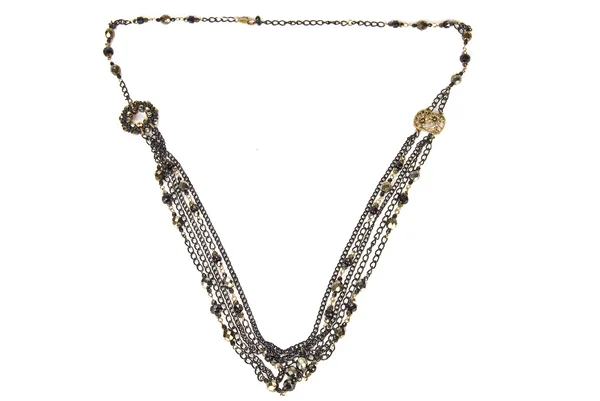 Färgglada pärlor halsband — Stockfoto