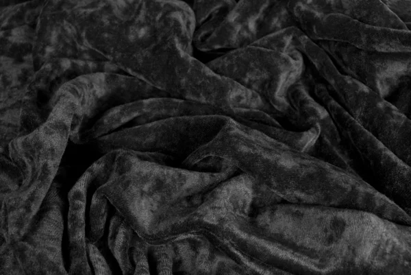 Fondo de terciopelo negro Imagen de stock