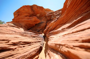 Rock formations in Glen Canyon, USA, Arizona clipart