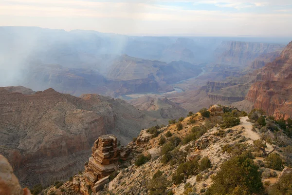 Grand Canyon and Colorado river, Arizona, USA — Stock Photo, Image