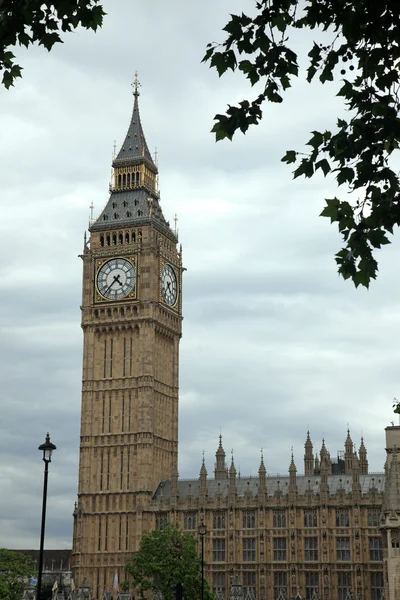 De Big ben, huizen van het Parlement, westminster palace, Londen gothic — Stockfoto