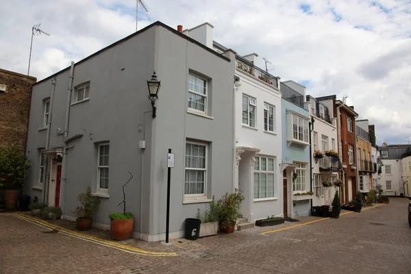 Londra'daki tipik İngiliz evleri — Stok fotoğraf