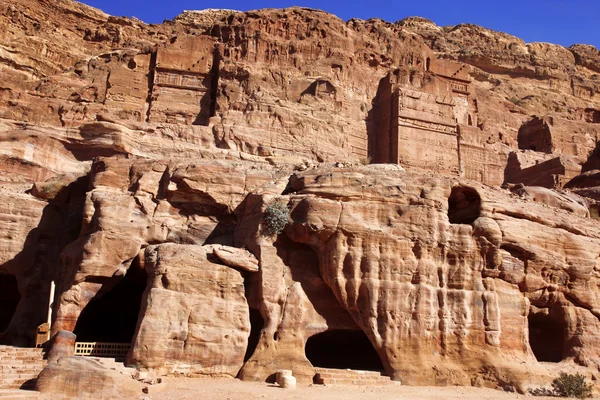 Petra - Nabataeans capital (Al Khazneh), Jordânia — Fotografia de Stock