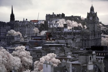 Edinburgh vista edinburgh Kalesi, bal gibi calton Hill