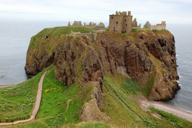 dunnottar Kalesi, İskoçya, Birleşik Krallık