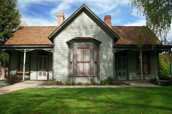 Klasycznym amerykańskim domu pod koniec 19 wieku — Zdjęcie stockowe