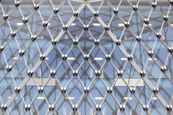 Acier et verre - architecture moderne — Photo