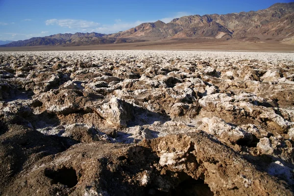 Teufelsgolfplatz - Death Valley Nationalpark, Kalifornien, uns — Stockfoto