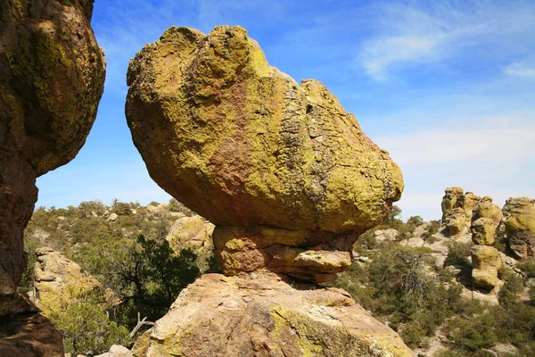 Natura classica dell'America - Monumento nazionale Chiricahua, Arizon — Foto Stock