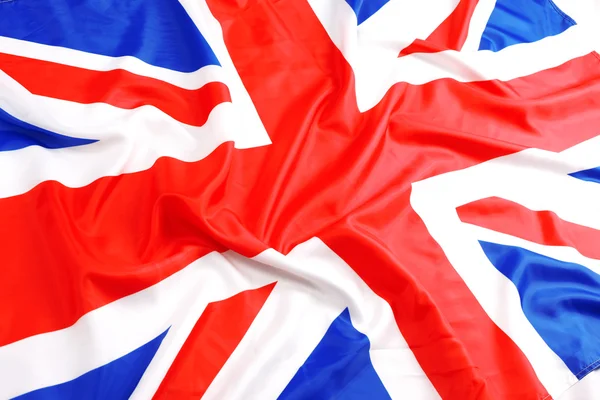 Brittiska flaggan union jack — Stockfoto
