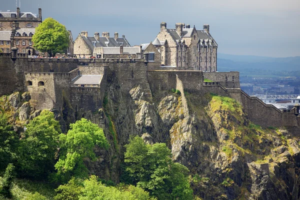 Εδιμβούργο κάστρο, Σκωτία, Ηνωμένο Βασίλειο Εικόνα Αρχείου