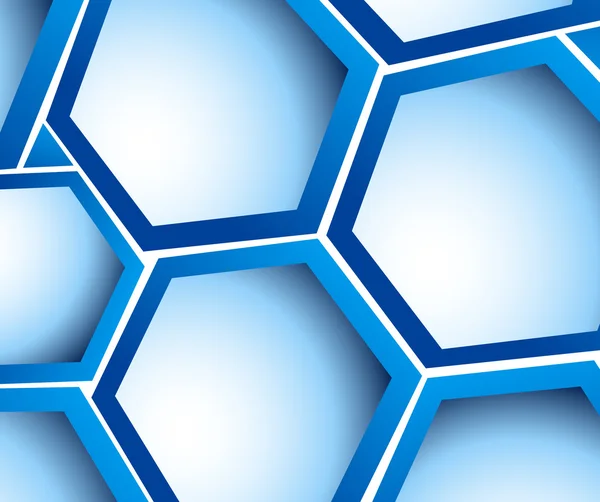 Fond avec hexagones — Image vectorielle