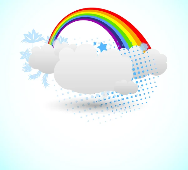 Regenbogendesign — Stockvektor