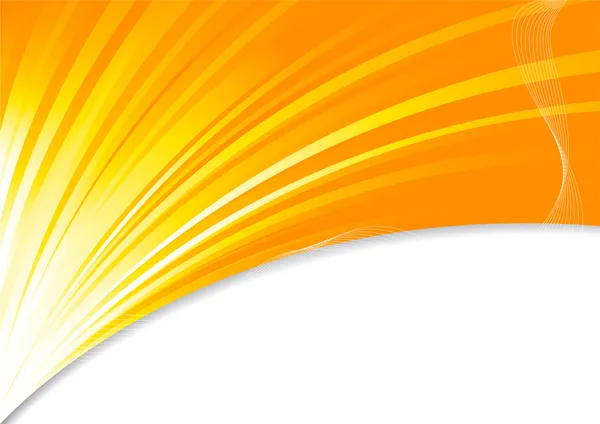 Background in orange color — Stock Vector