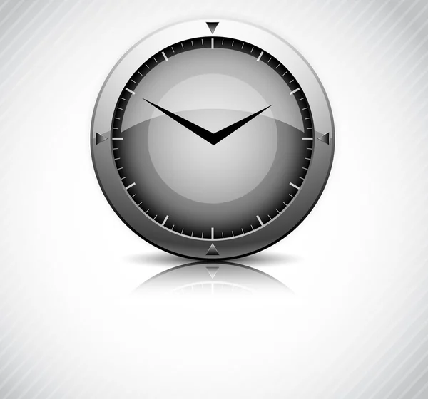 Fond avec horloge — Image vectorielle