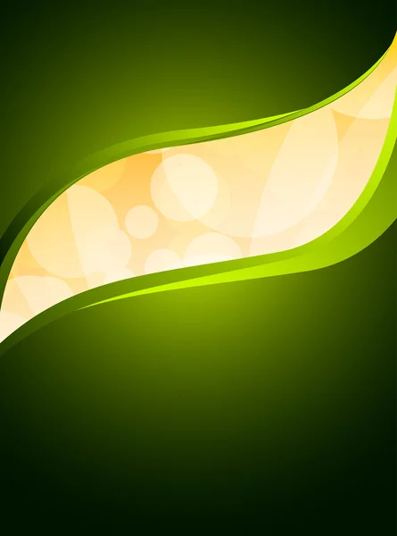 Achtergrond in groene kleur — Stockvector