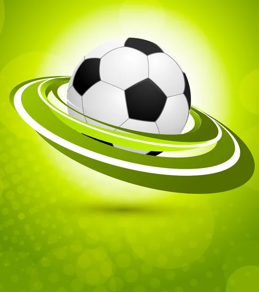 Sport Hintergrund in grüner Farbe — Stockvektor