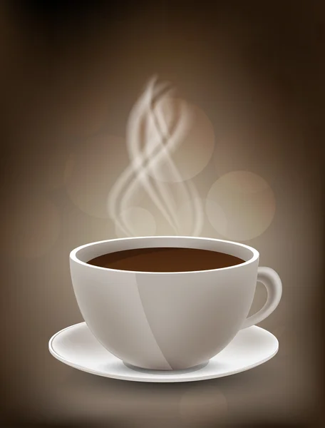 Kaffebakgrund — Stock vektor