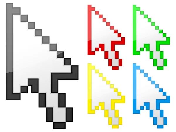 Flèche curseur d'ordinateur — Image vectorielle