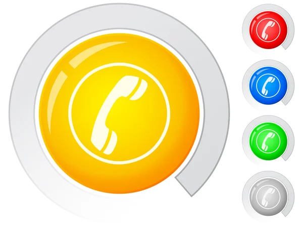 Buttons phone — Stock Vector