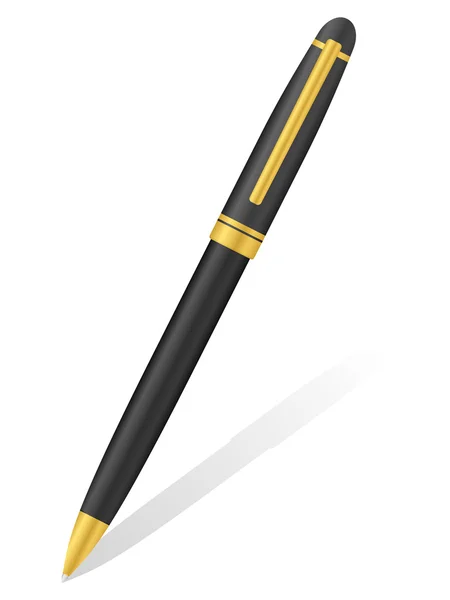 Шариковая ручка и сёдов — стоковый вектор
