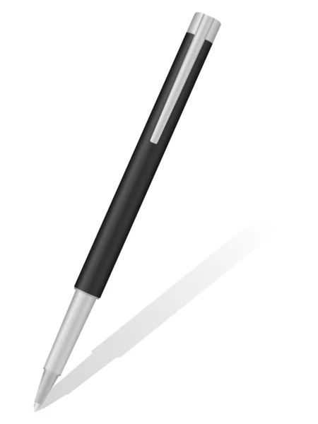 Bolígrafo y shodow 5 — Vector de stock
