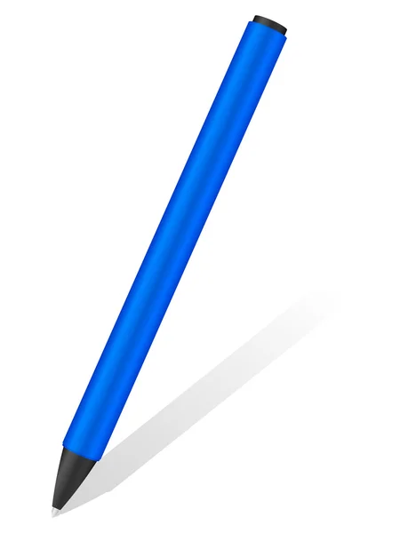 Kuličkové pero a shodow 8 — Stockový vektor
