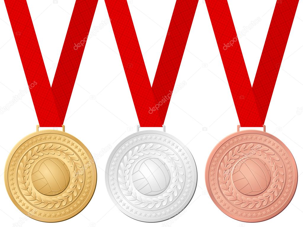 medals volleyball