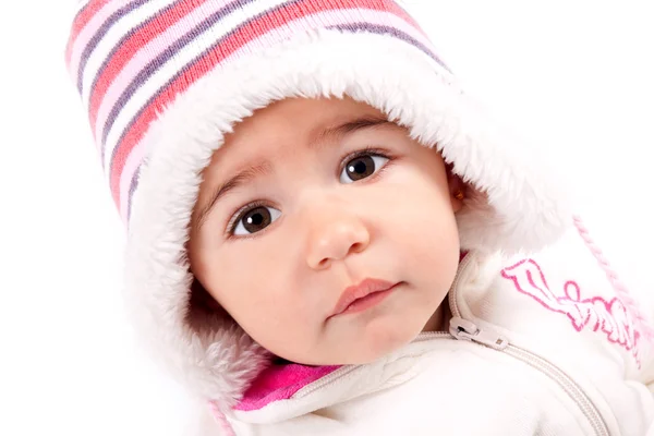 Baby met hoed — Stockfoto