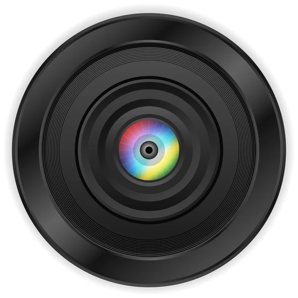 Oog lens — Stockvector