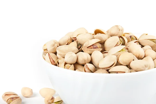 Bowl with pistachios 7 — 图库照片