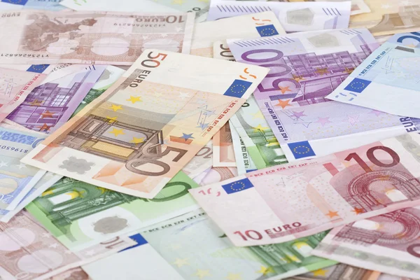 Avrupa Birliği banknotlar — Stok fotoğraf