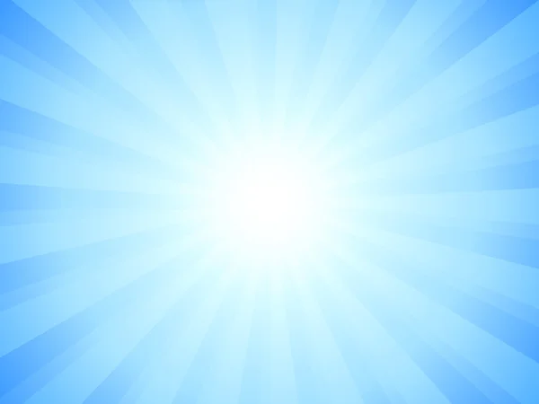 Блакитне небо і сонце — стоковий вектор