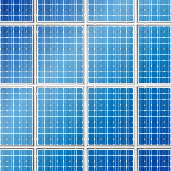 太陽電池パネルの背景 — ストックベクタ