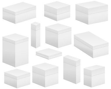 Blank boxs clipart