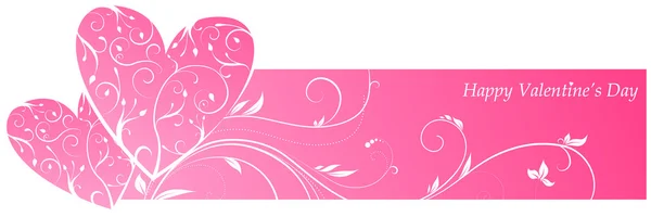 粉色情人节 — 图库矢量图片