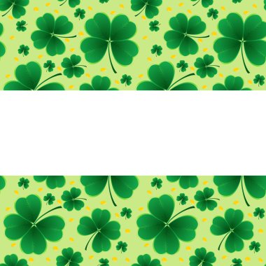 Clover background clipart