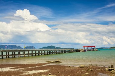 Koh Lanta Pier clipart