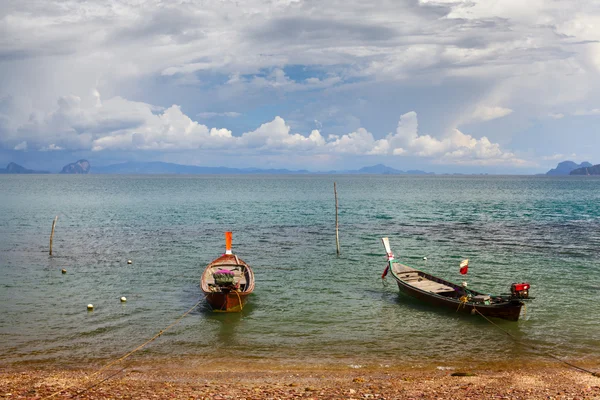 Barcos largos tailandeses —  Fotos de Stock