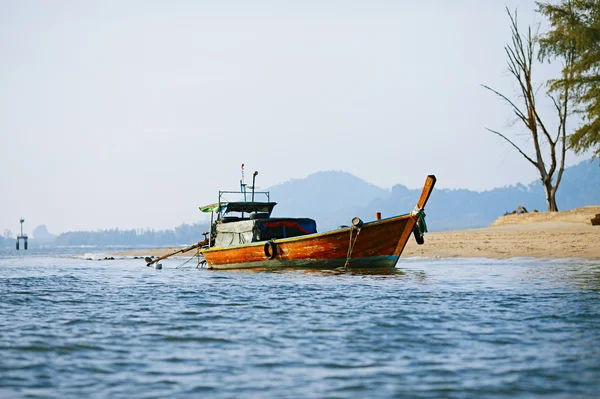 Lunga barca di coda — Foto Stock