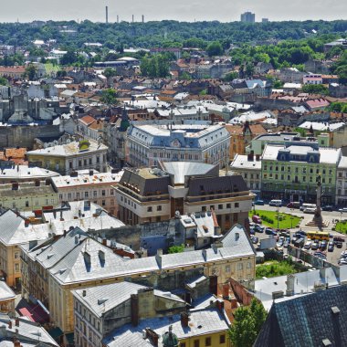 Lviv havadan görünümü