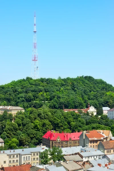 Tampilan Udara Lviv — Stok Foto