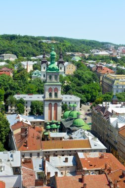 Lviv havadan görünümü