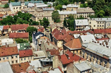 Lviv havadan görünümü