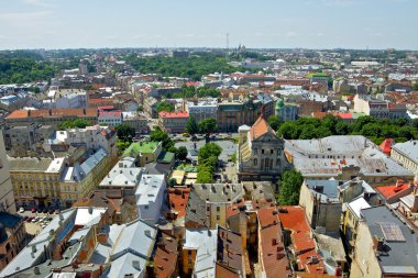 Lviv havadan görünümü