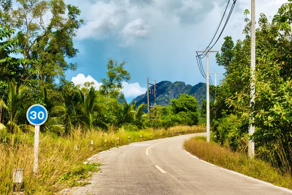 Autopista en Tailandia — Foto de Stock