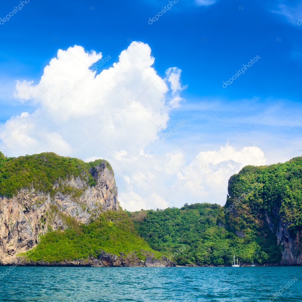 Andaman Sea Island