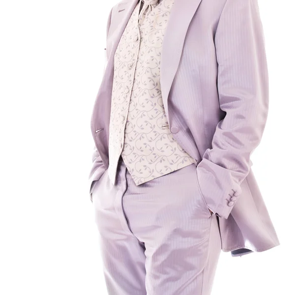 Stock image Attractive young man in wedding suit